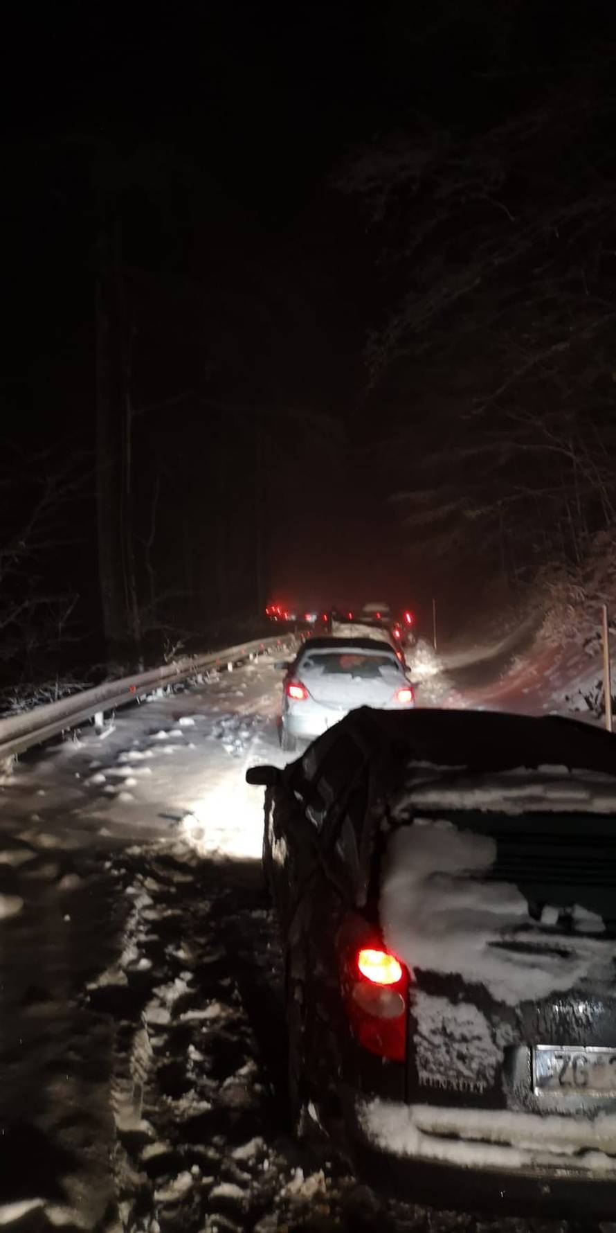 'Vozač ralice je izgubio kontrolu, čekali smo dva sata u koloni'