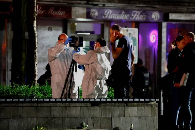 Stabbing incident at a city festival in Soligen