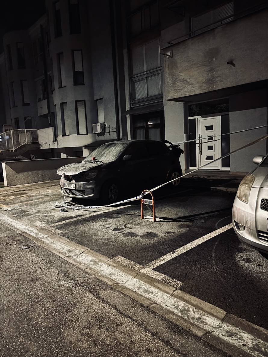 VIDEO U Zagrebu su gorjeli auti