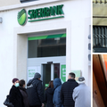 Klijenti Sberbanke htjeli spasiti svoju ušteđevinu: 'Do novca ne mogu, ruke su mi vezane'
