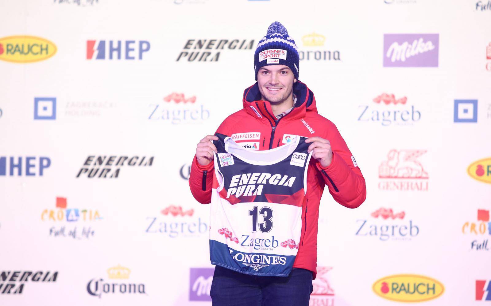 Zagreb: Izvlačenje startnih brojeva za mušku utrku Snow Queen Trophy
