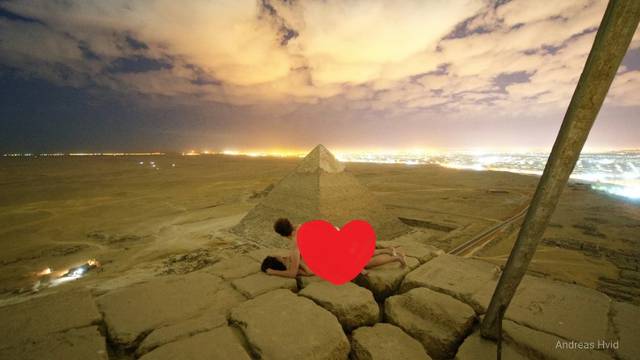 Gnjev u Egiptu: Danac objavio snimku seksa na vrhu piramide