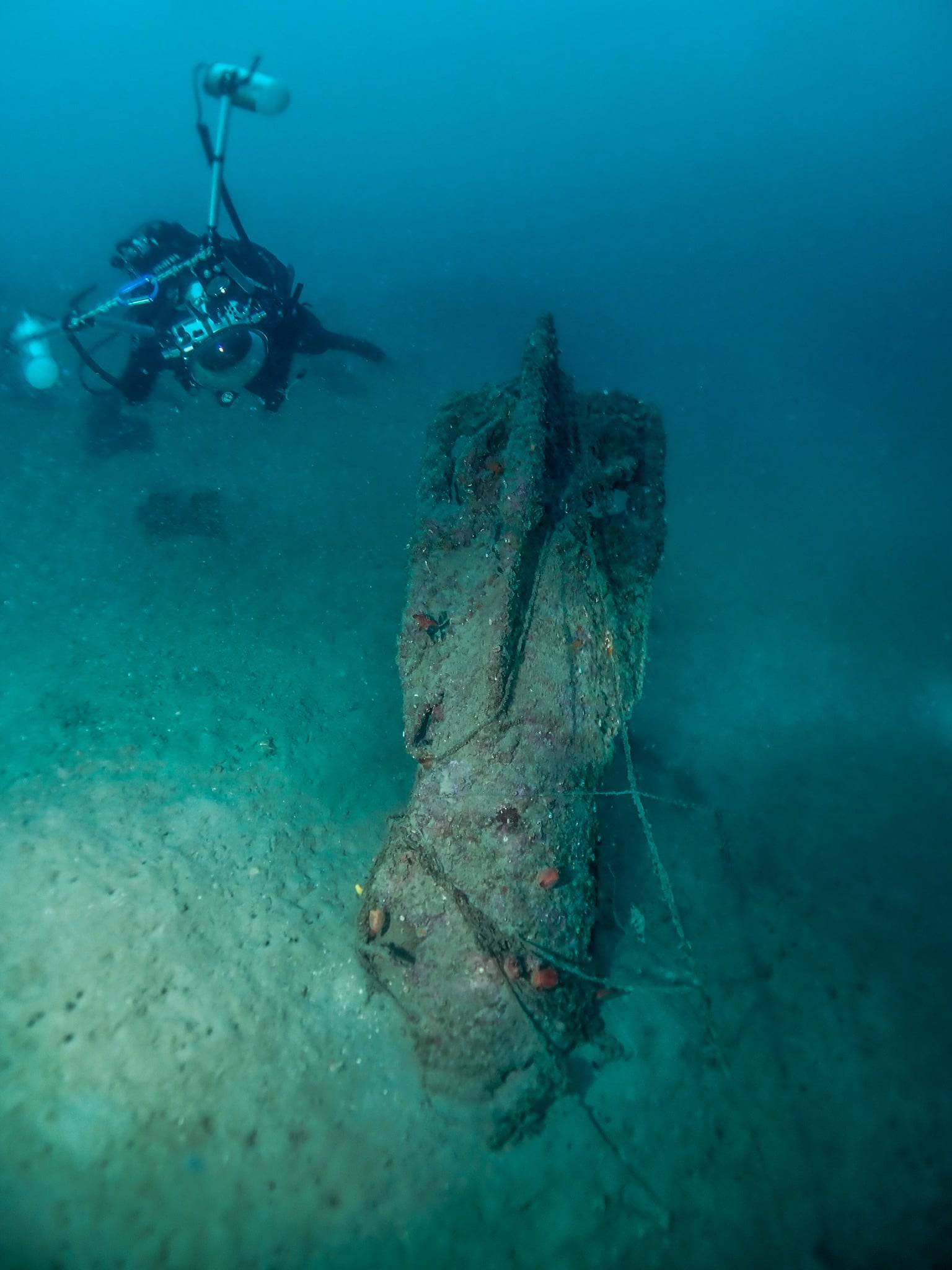 'Ronili smo i vidjeli propeler. To je bio torpedo. Napola zakopan u mulju. Blizu je bila i mina'