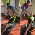 Preslatko ili opasno? Cristiano Ronaldo diže djecu kao utege...