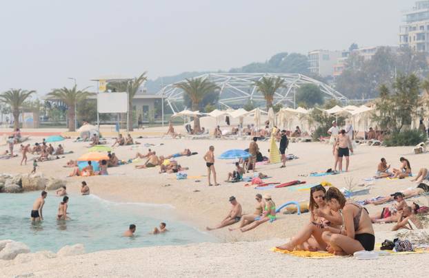 Zadnji trzaji ljeta na splitskim plažama