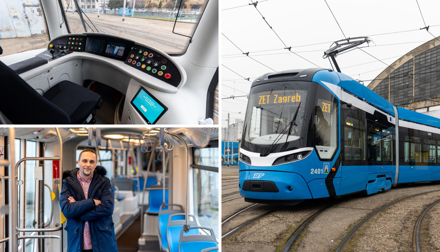VIDEO Novi zagrebački tramvaji imat će USB utičnice za mobitel i baterije za autonomnu vožnju...