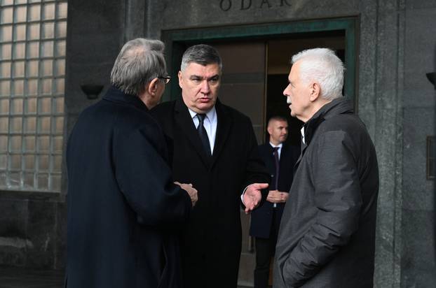 Zagreb: Sprovod violinista Tonka Ninića na Mirogoju