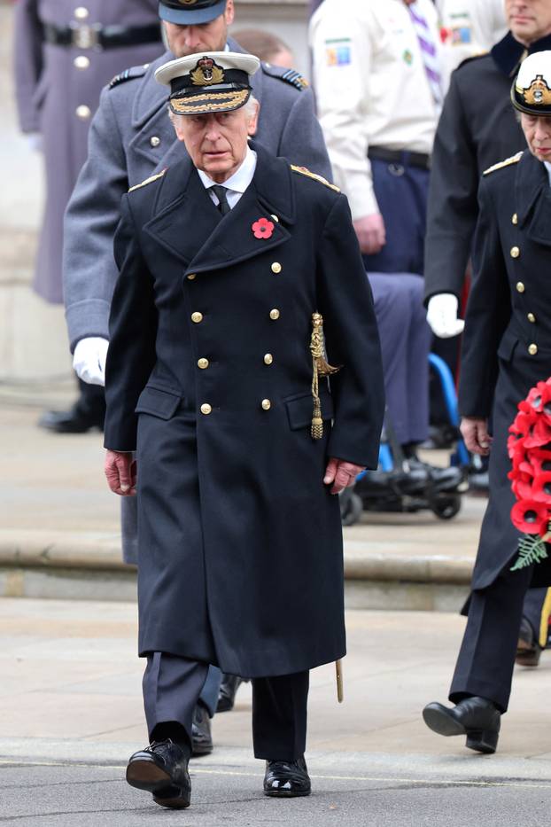Remembrance Sunday ceremony in London