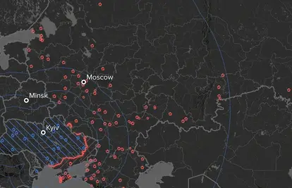 Pogledajte karte. Ovo su ruske baze i zračne luke koje su sada u dometu Ukrajincima