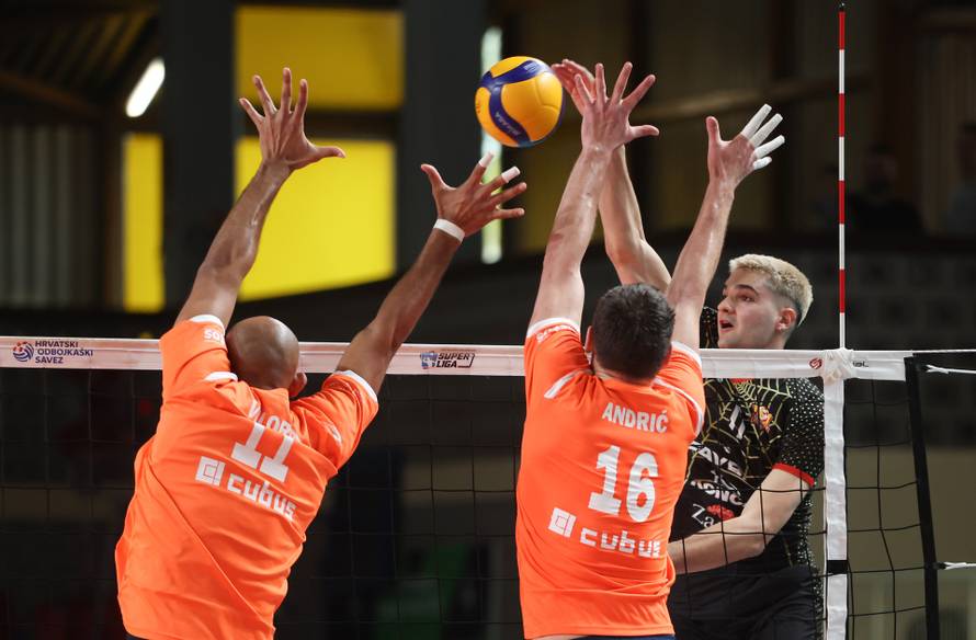 Zagreb: HAOK Mladost i MOK Mursa u Domu odbojke otvorili finalnu seriju za odbojkaškog prvaka Hrvatske