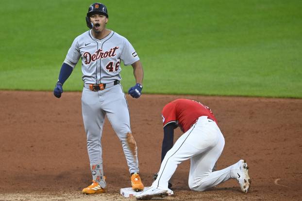 MLB: Detroit Tigers at Cleveland Guardians