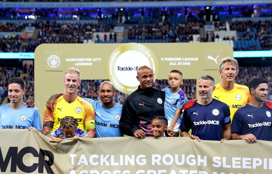 Vincent Kompany Testimonial - Manchester City Legends v Premier League All Stars XI - Etihad Stadium