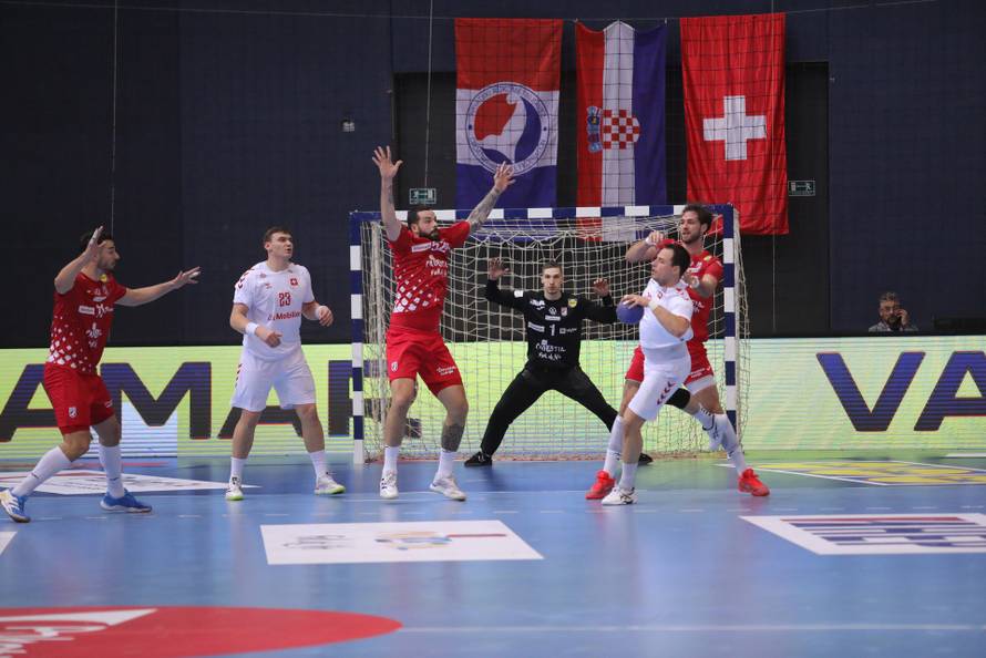 Osijek: Prijateljska utakmica između Hrvatske i Švicarske