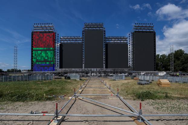 Zagreb: Obilazak Hipodroma uoči koncerta Marka Perkovića Thopsona