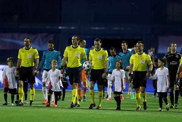 Zagreb: UEFA Liga prvaka, skupina F, 1. kolo, GNK Dinamo - Arsenal FC