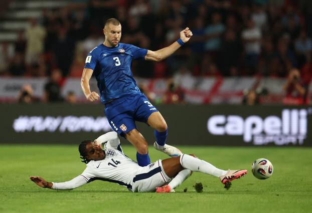 World Cup - UEFA Qualifiers - Group K - Serbia v England