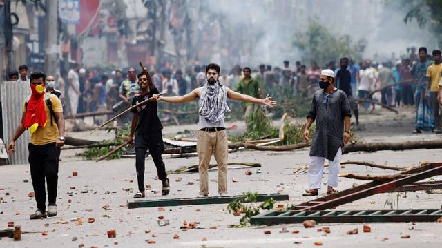 Violence erupts across Bangladesh after anti-quota protest by students