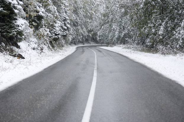 Prvi snijeg na planini Bjelašnici