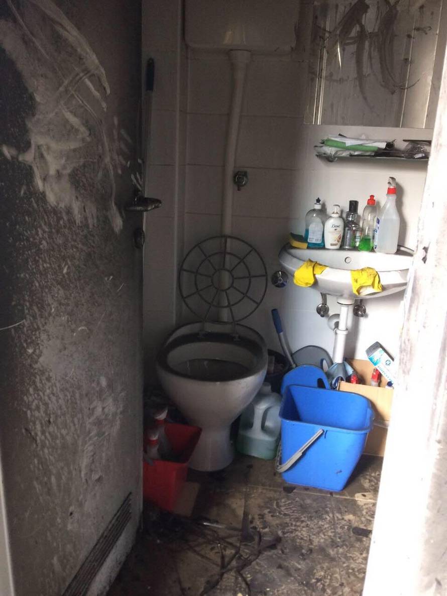 Požar na Cvjetnom: 'Uspaničio sam se, svi su vikali i bježali'