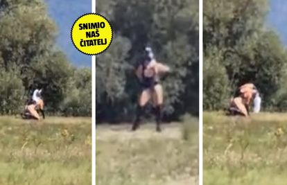 VIDEO Vidi, ide jednorog! 'U tangama je puzao po nasipu'