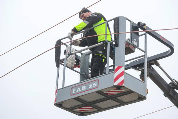 Radovi na Sarajevskoj cesti, proširenje ceste i gradnja nove tramvajske rute