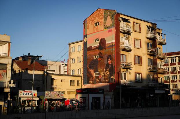 Mural festival, in Kosovo