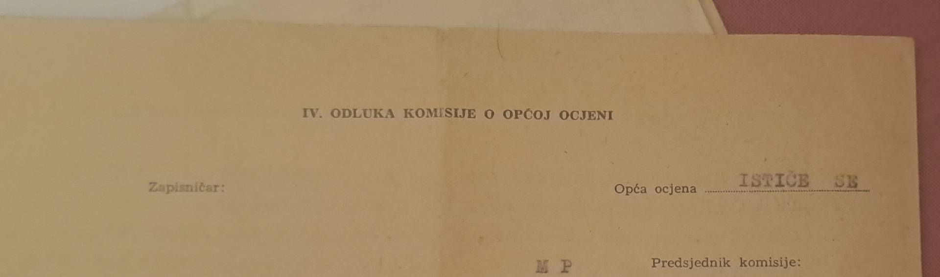 'Nas su nastavnike ocjenjivali 50-ih, sve do 70-ih, nismo imali ništa protiv, motiviralo nas je'