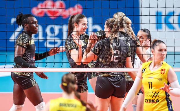 Zagreb: Uzvratna utakmica &scaron;esnaestine finala CEV Kupa za &zcaron;ene, HOAK Mladost v Janta Volej Kisela Voda