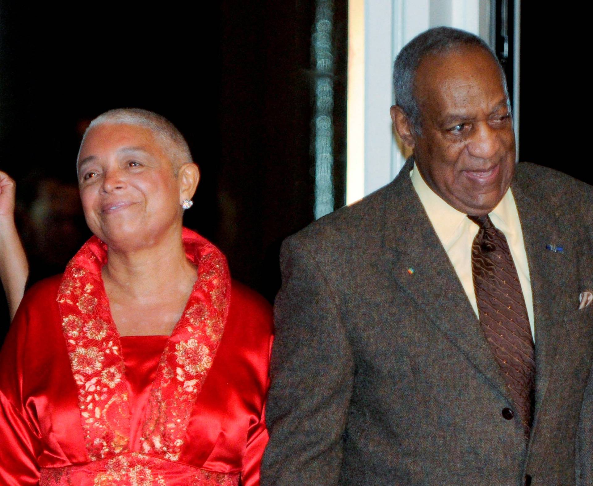 FILE PHOTO: Comedian Bill Cosby and his wife Camille arrive at the Kennedy Center For the Performing Arts in Washington