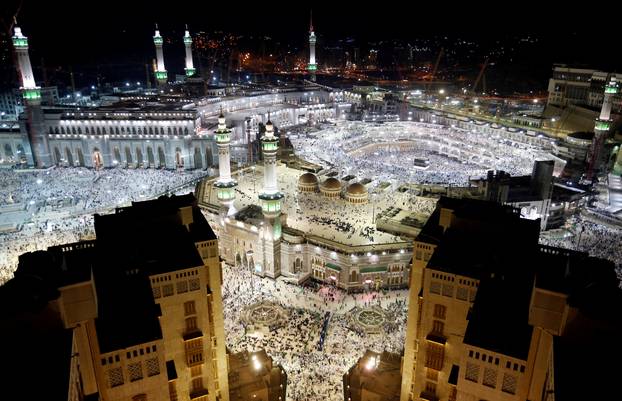 FILE PHOTO: General view of the Kaaba at the Grand Mosque in Mecca