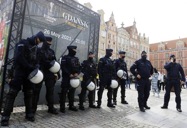 Europa League Final - Fans in Gdansk ahead of the Europa League final Villarreal v Manchester United
