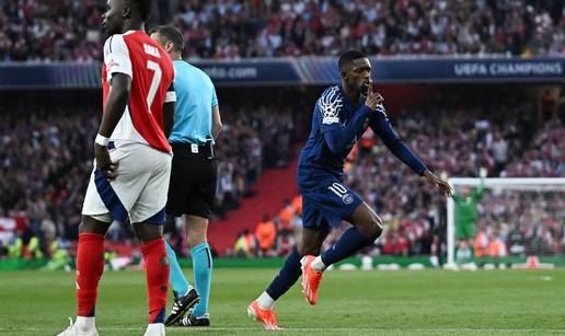 VIDEO Najefikasniji igrač 2025. šokirao London! Pogledajte gol Dembelea za vodstvo PSG-a
