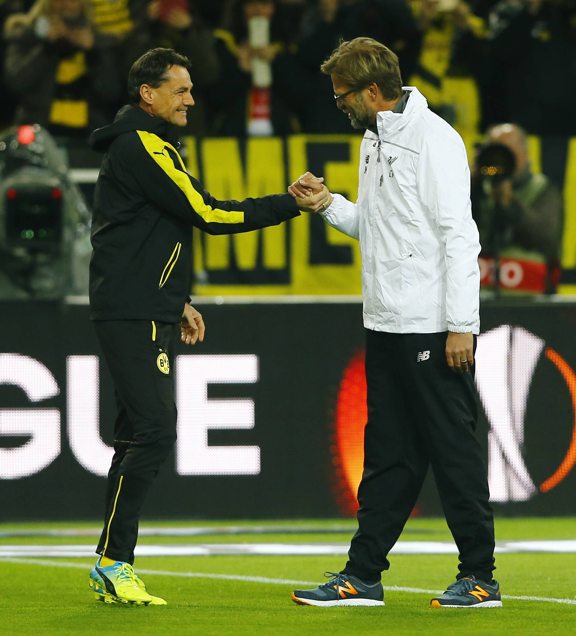 Borussia Dortmund v Liverpool - UEFA Europa League Quarter Final First Leg