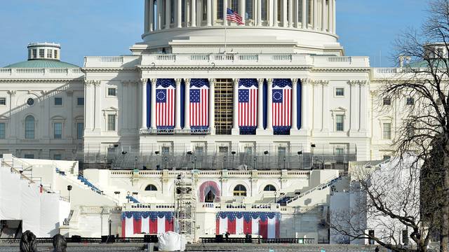 Preparations are finalized at US Capitol for Trump inauguration in Washington DC