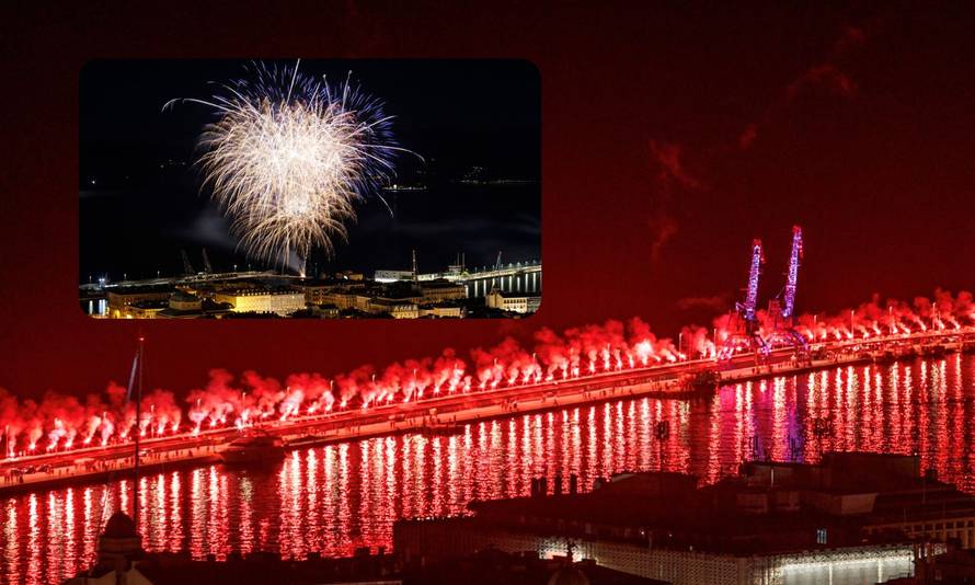 Rijeka, Molo longo - Armada: Spektakl, bakljada i vatromet