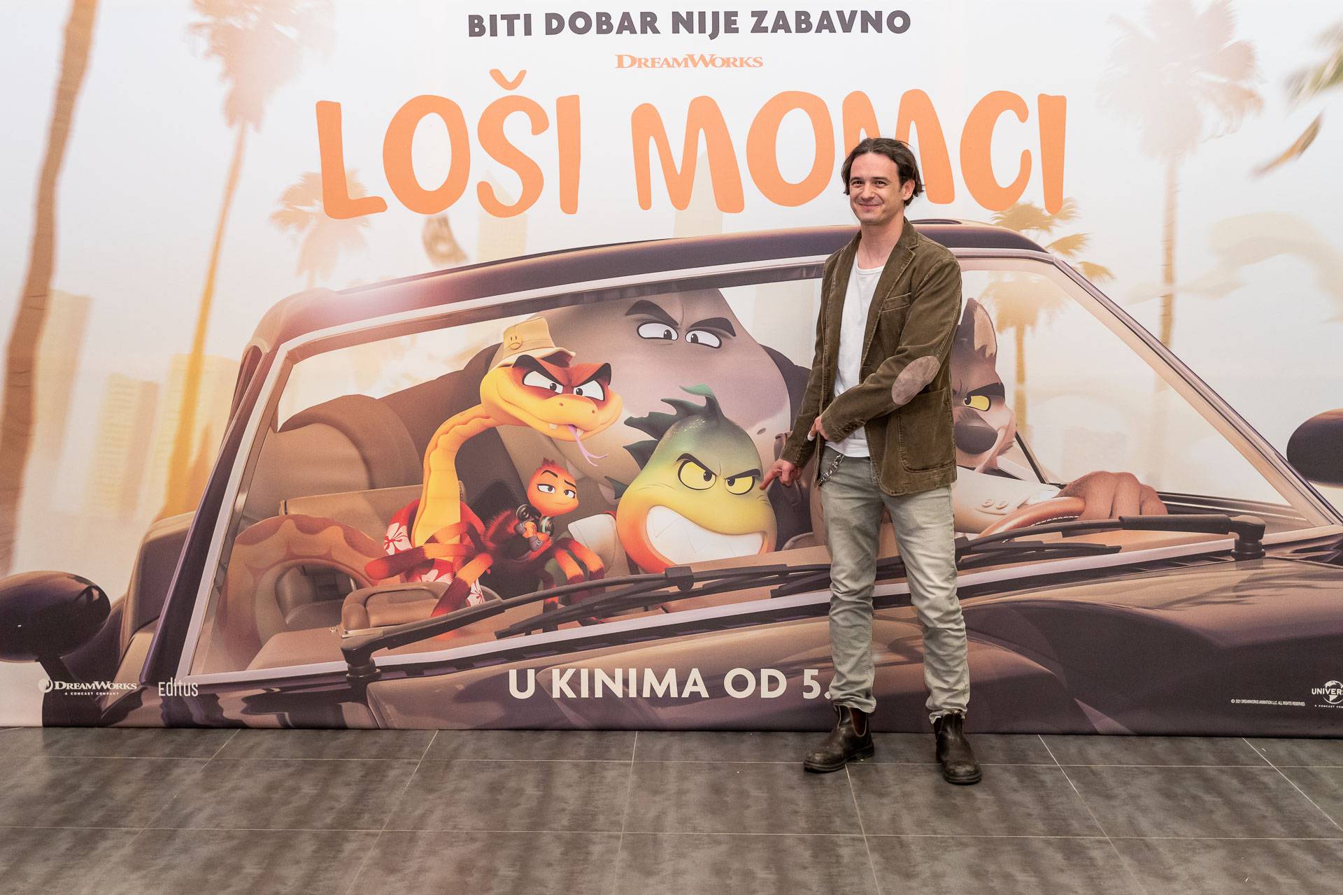 Loši momci se okupili na premijeri animiranog filma