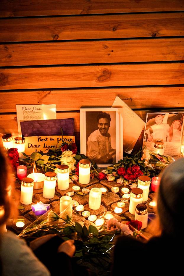 Memorial for Liam Payne in Stockholm