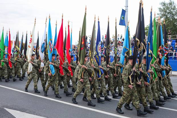 Zagreb: Generalna proba sve?anog vojnog mimohoda