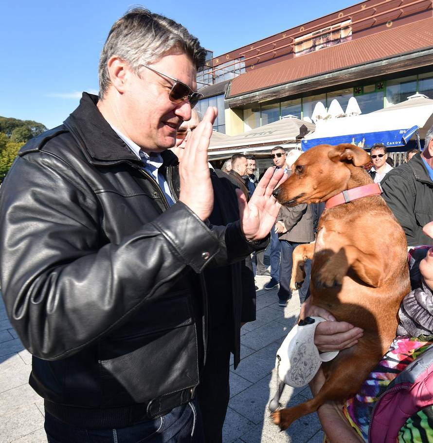 Predsjedni?ki kandidat Zoran Milanovi? posjetio je ?akovec i družio se s gra?anima