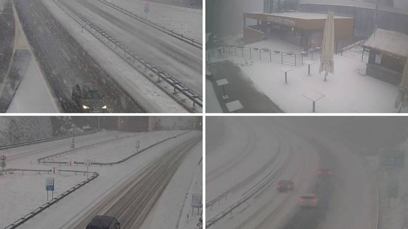 FOTO Pada na Sljemenu, ima ga i na cestama: Pogledajte kako se Hrvatska bijeli na Badnjak!