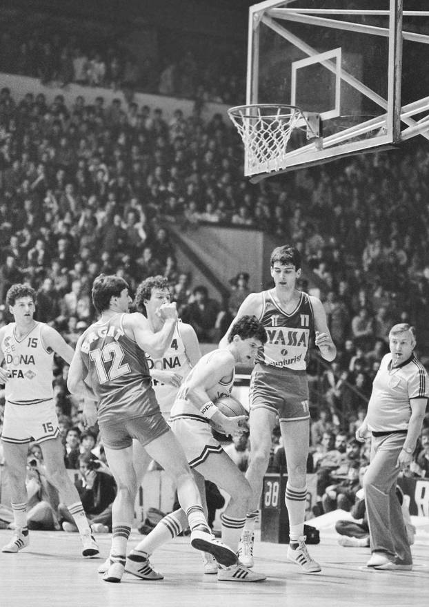 Povijesna utakmica kada je KK Zadar pobijedio KK Cibona u finalu Prvenstva Jugoslavije, 26.4.1986.