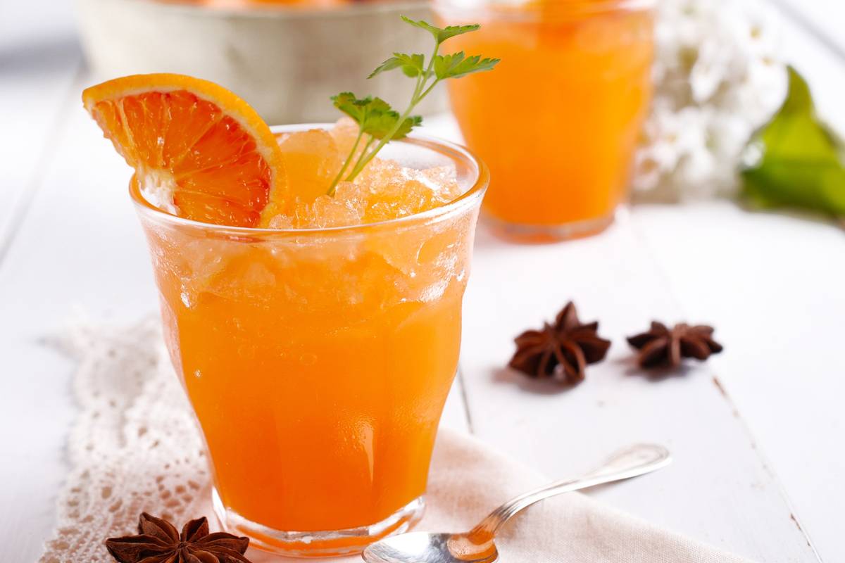 Recept za punč sa sorbetom od naranče koji mogu piti i djeca