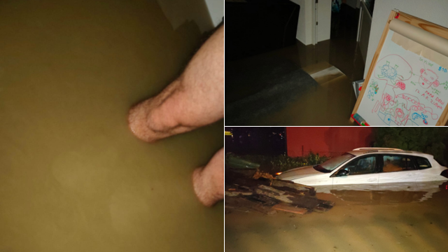 VIDEO Poplave u Zelini: 'Voda se digla kroz par minuta i sve nosila. Na ulicama je kaos...'