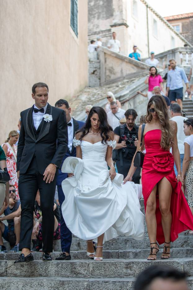 Zrinka Šahurić i Bojan Bogdanović vjenčali su se u Dubrovniku 