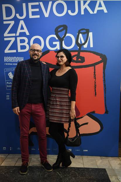 Zagreb: Poznati na premijeri predstave "Djevojka za zbogom"