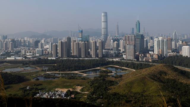 FILE PHOTO: China to open border with Hong Kong on Sunday