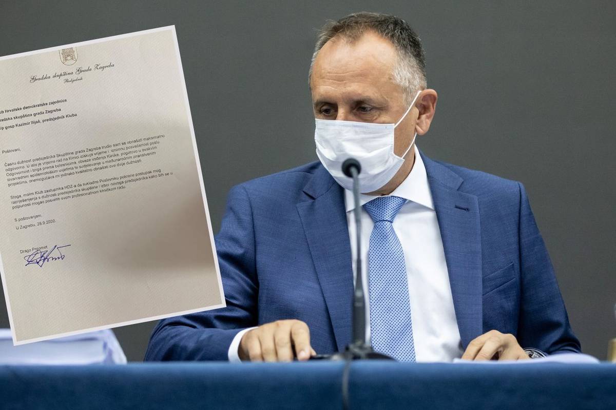 Drago Prgomet podnio ostavku na mjesto predsjednika Skupštine Grada Zagreba