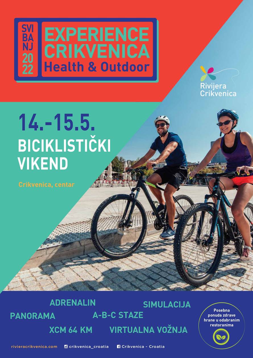 Crikvenica domaćin manifestacije -  Experience Crikvenica (Health & Outdoor)