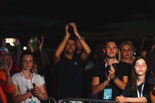 Zadar: Novak Đoković uživao na Gibonnijevom koncertu