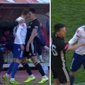 Žuta minuta stopera Hajduka: Ošamario protivnika, dobio je izravan crveni pa se iščuđavao